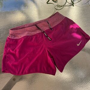 Nike Women's Magenta Athletic Shorts RUNNING